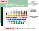 Editable Oracal 651 Color Chart