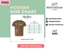 Editable LAT 6101 Color + Size Chart