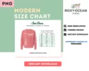 Editable Independent Trading Co. PRM3500  Color + Size Chart